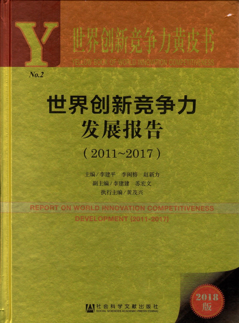 狠狠肏综合网世界创新竞争力发展报告（2011-2017）